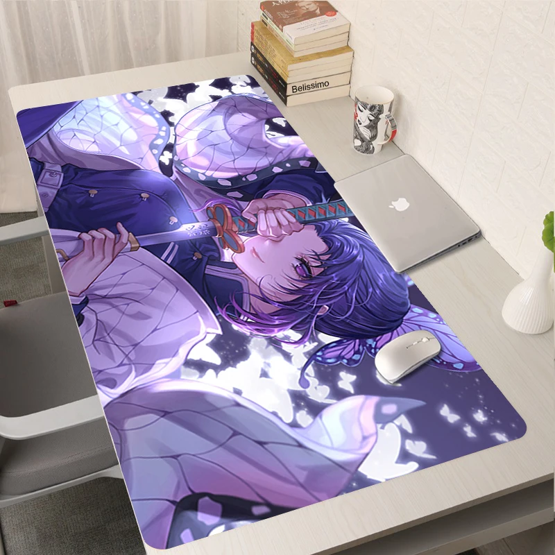 

Demon Slayer Kimetsu Mausepad Gaming Mouse Pad Desk Mat Mousepad XL Keyboards Computer Peripherals Mouse Mats Play Mat Mause Pad
