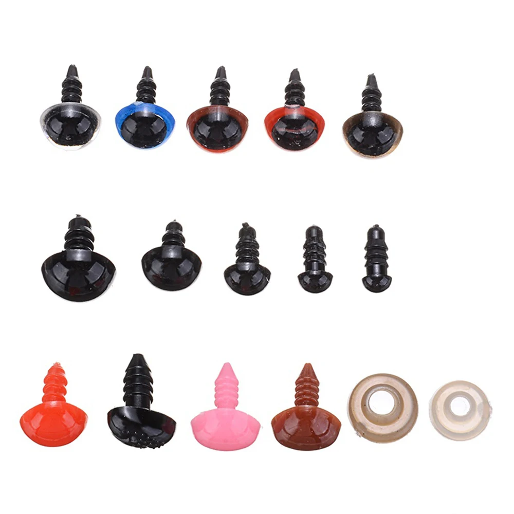 

752pcs Toy Accessories Plastic Screw Noses Eyes Handmade Toys Animal Dolls Safety Materials Kit for Chidren Kids DIY Craft