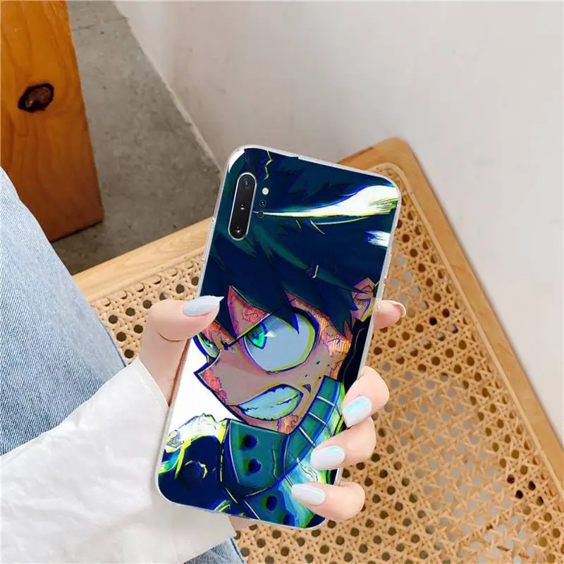 

Demon Slayer Christmas anime Phone Case Transparent for Samsung A 71 51 21S S 20 fe 10 9 8 plus xiaomi 11 redmi note 9 8 s pro
