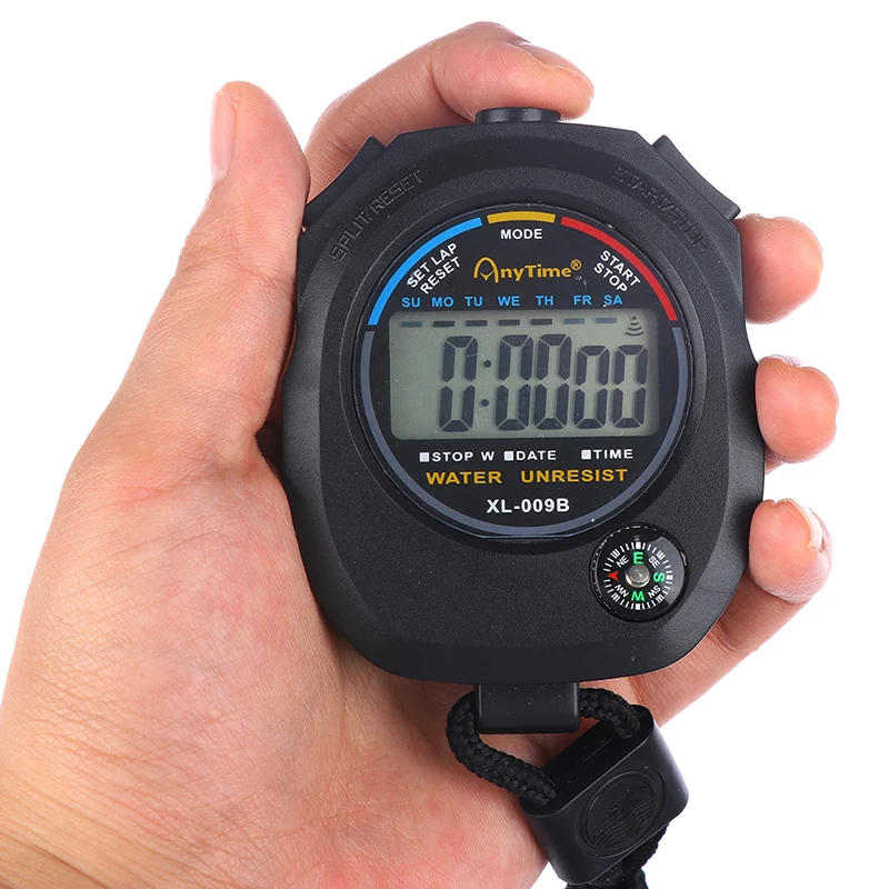 

Sports Alarm Hot Sale New Sport Happy New Year Waterproof Digital LCD Stopwatch Chronograph Watch Timer Counter