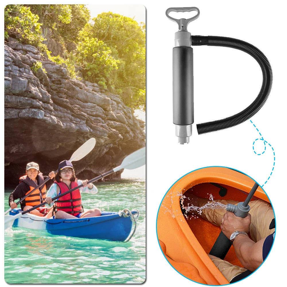 Поплавковые ручные насосы для спасения каноэ ручной насос Каяка 41 см с трубкой