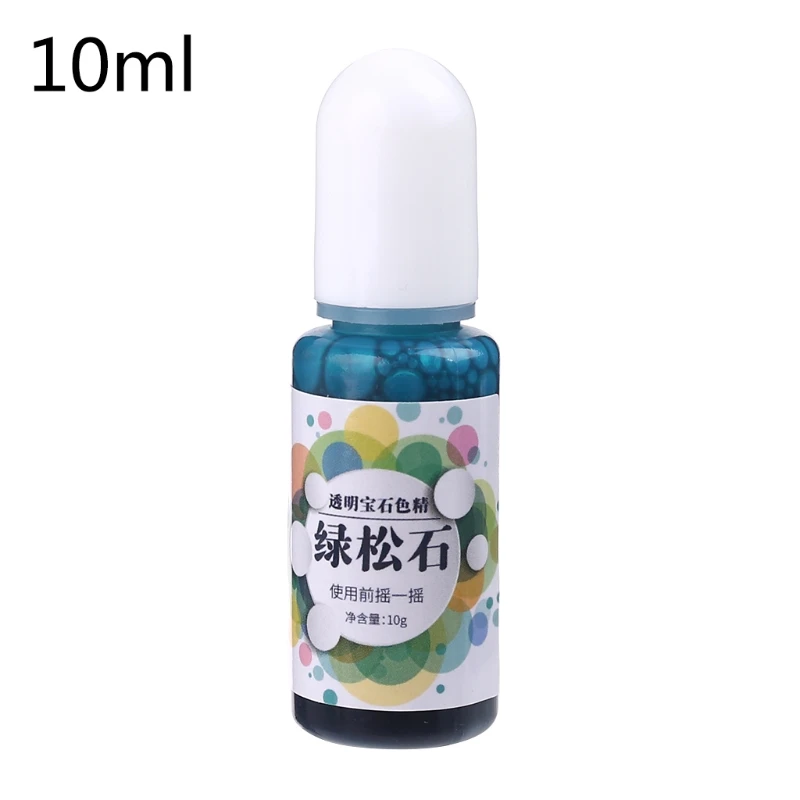 

12/24 Colors 10g Epoxy Resin Diffusion Pigment Liquid Colorants DIY Handmade Scented Candle Coloring Dye Ink