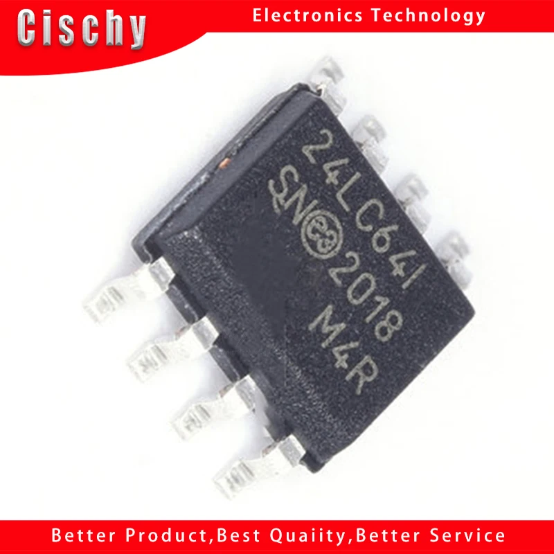 Оригинальные фотообои, 10 шт., 24LC64T-I/SN SOP-8 24LC64T-I SN SOP8 24LC64 SOP 24LC64I 24LC641