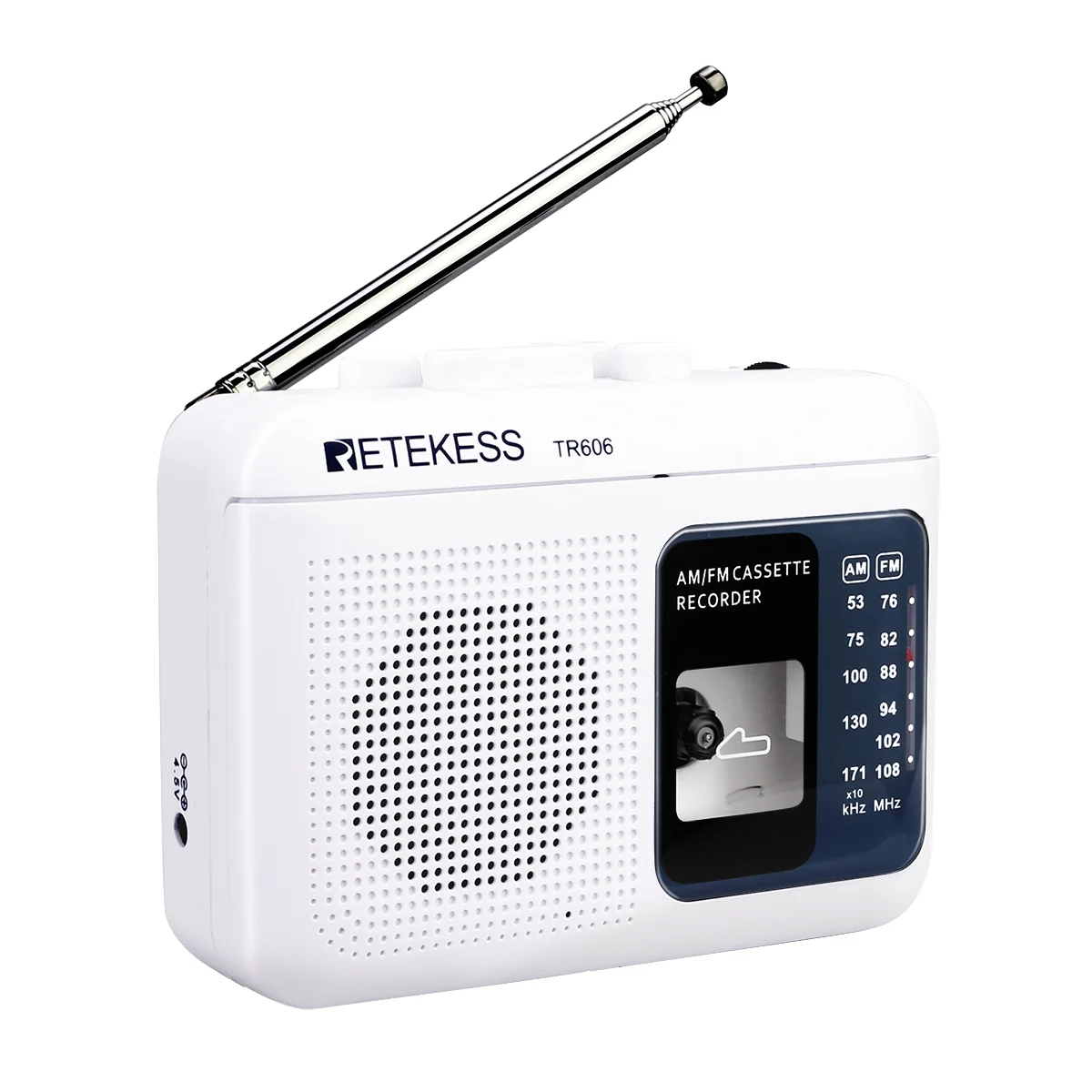 Retekess TR606 FM/AM портативное радио с кассетным воспроизведением диктофона встроенный усилитель