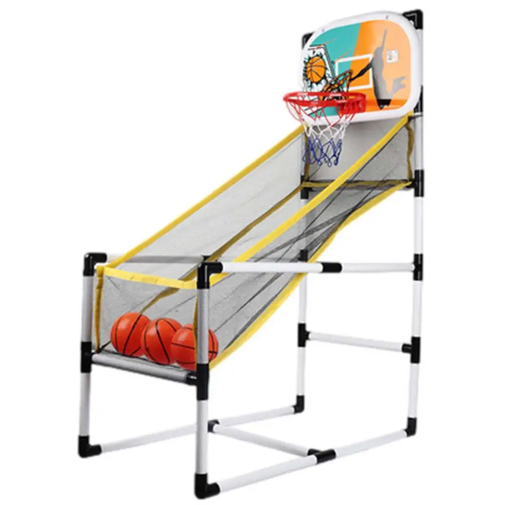 

Basketball Shooting Machine Portable Basketball Hoop Arcade Game Foldable Assembly Of Family Interactive Toy Games Basketball