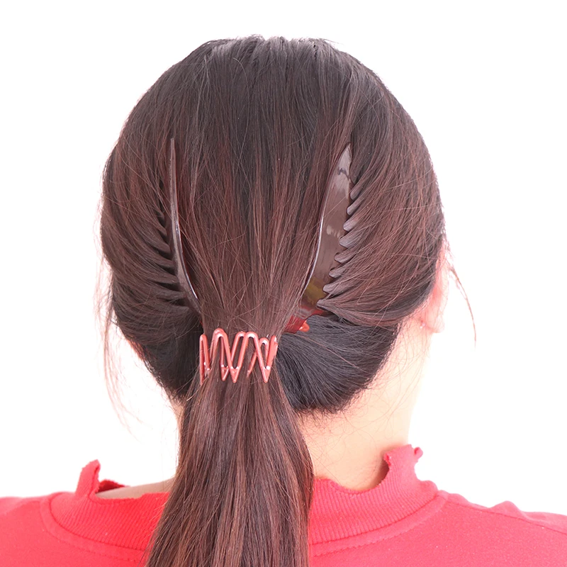 

1pc Elastics Hair Braider Scorpion Type Hair Holding Tool Ponytail Rubber Bands Hair Accessories Woman Girls