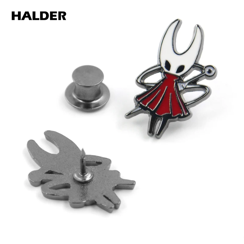 BR0010 HALDER игра полый рыцарь Мультфильм Тени модные украшения тени Броши Булавки нагрудные значки одежда аксессуары украшения подарок