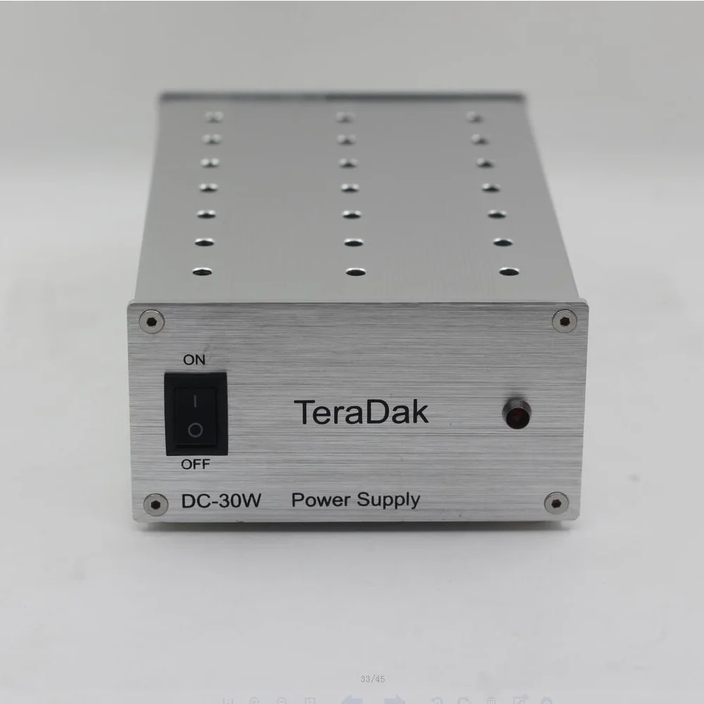 

TeraDak DC9V2.5A for SOtM dX USB HD Dedicated Linear Power Supply 9V 230V 115V EU AU US UK Plug 30W