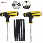 Новое поступление, инструмент для ремонта автомобильных шин, набор инструментов для ремонта шин, набор инструментов для выкручивания автомобильных шин и велосипедов, бескамерная пробка для проколов шин, инструменты для гаража