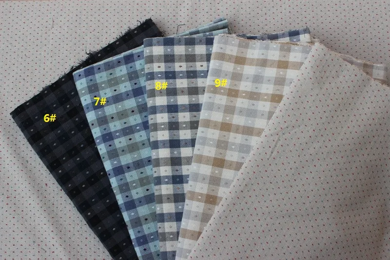 4 шт./лот градиентная сетчатая японская ткань для окрашивания пряжи Лоскутная