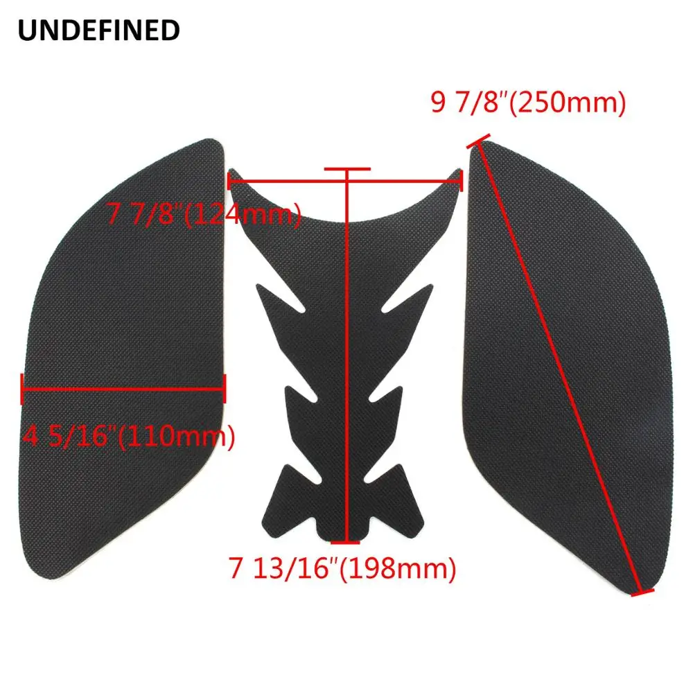 

For Yamaha YFZ R15 yfz R-15 2017-2018 Tank Pad Motorcycle Gas Knee Grips Decal Protector Stickers Side Tank Traction Pad 3M