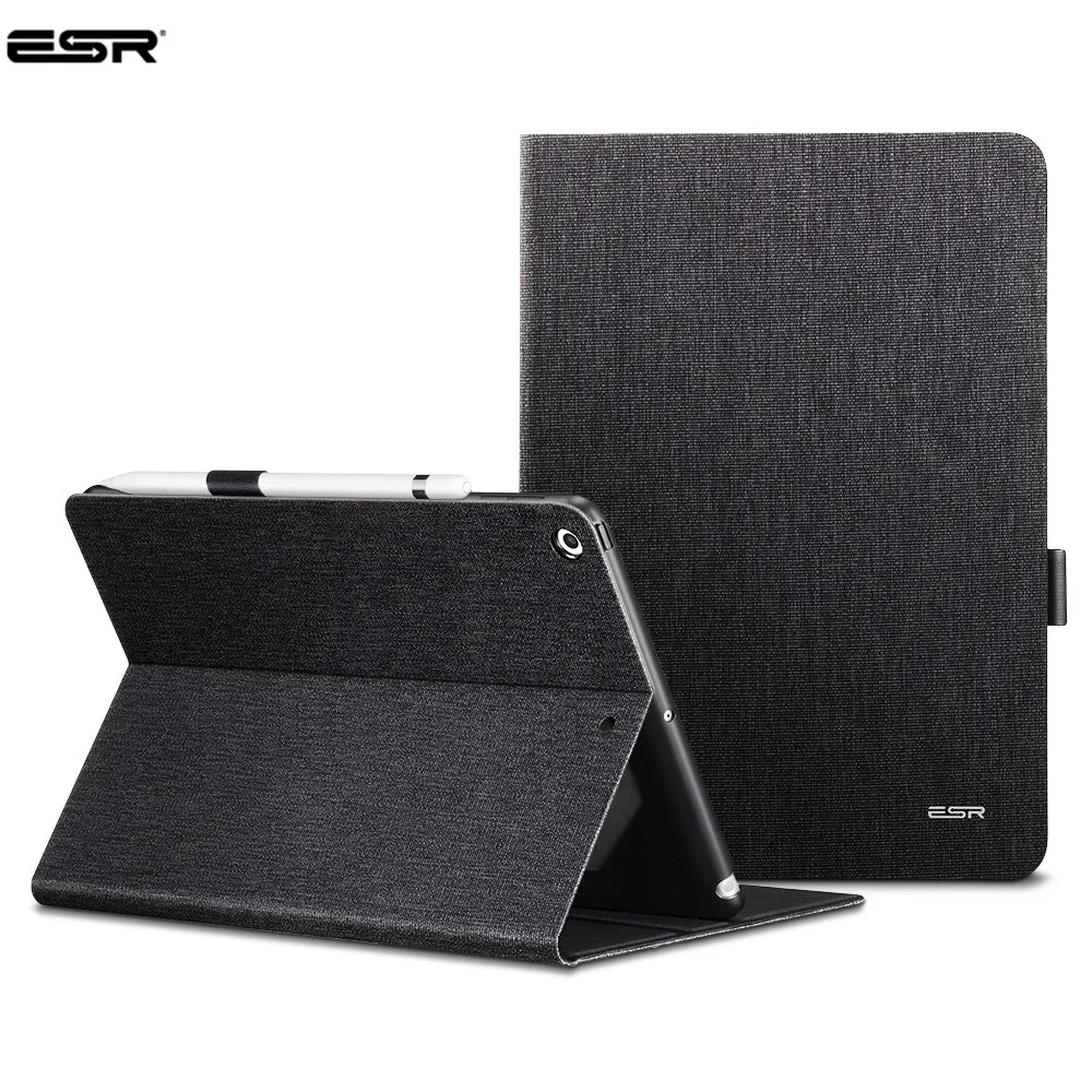 Для Apple, IPad 9,7 дюймов,&, ESR из искусственной кожи, умный чехол, чехол с карандашом, держатель для IPad 9,7, A1822, A1823, A1893, A1954