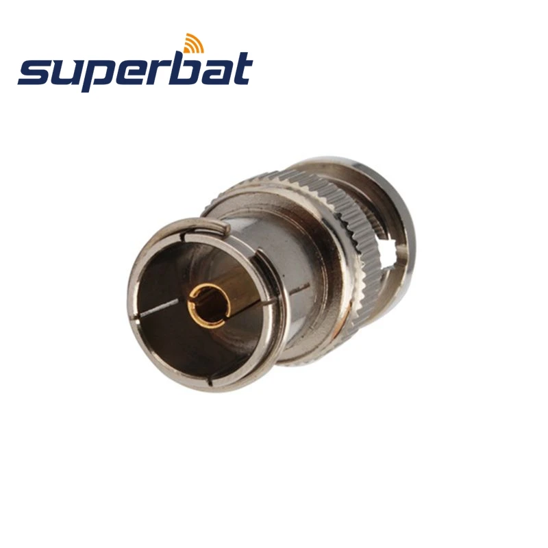 Superbat TV антенна тюнера адаптер BNC разъем к DVB T разъему прямой RF коаксиальный