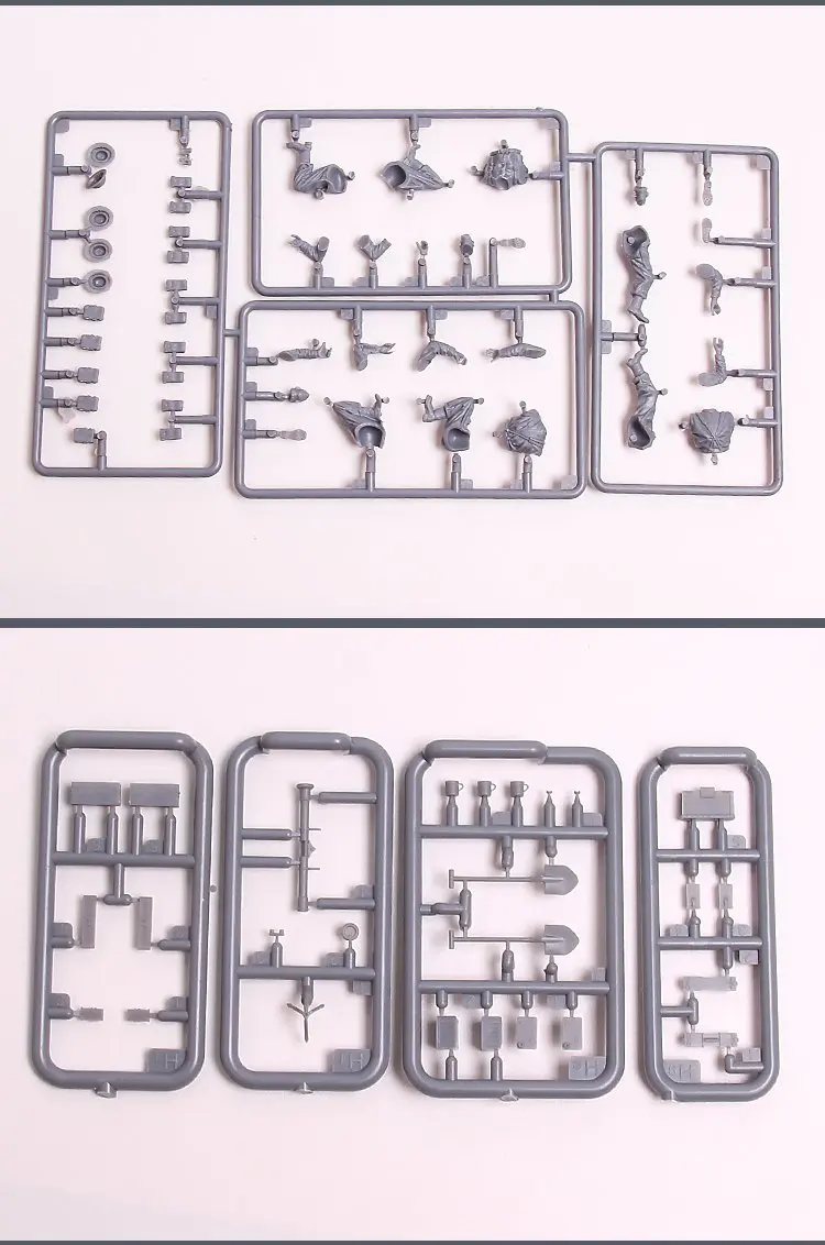 Gecko Models 35GM0013 1/35 WWII British MG Team In Combat [N.W.Europe]- Scale Model Kit