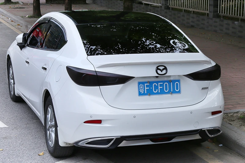 Для Mazda 3 Axela автомобильное украшение 2014 2015 2016 2017 ABS пластиковая краска цветной