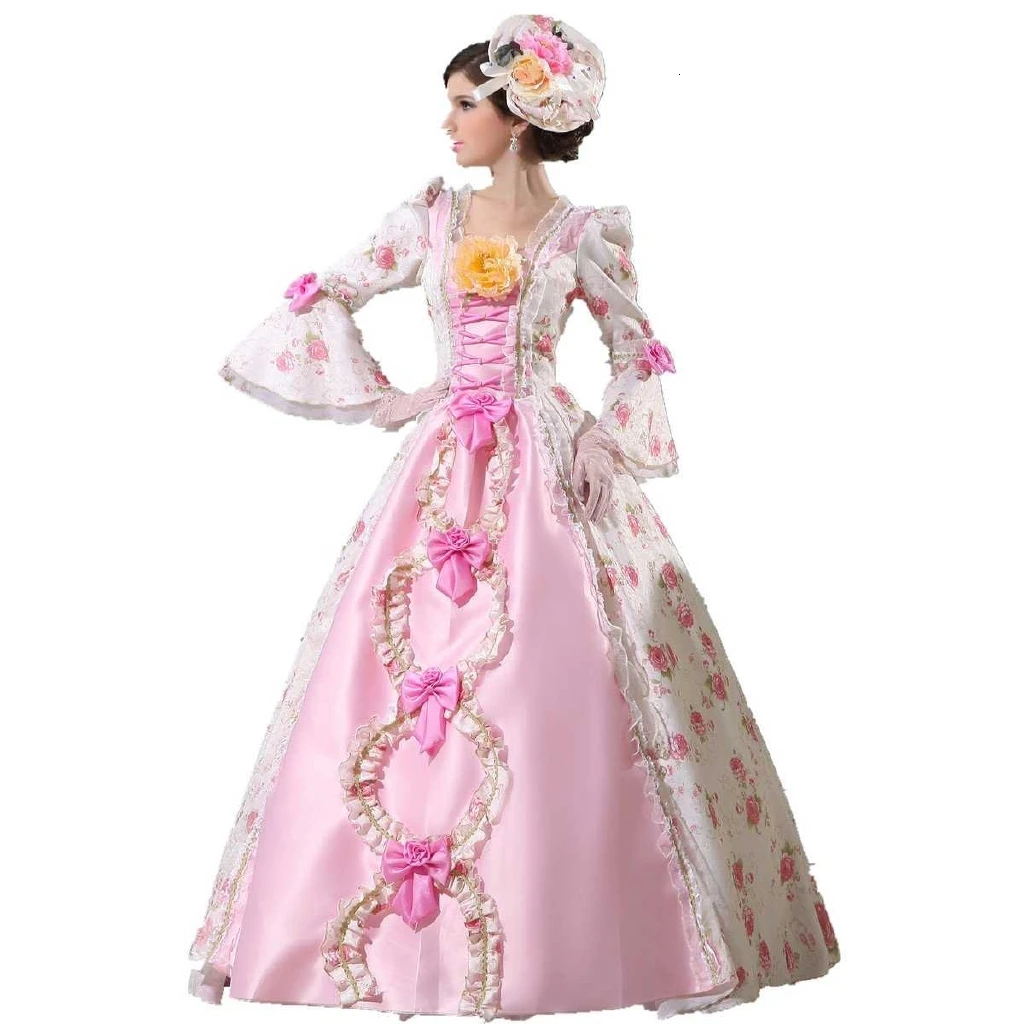 Royal Dress 18th Century Costume Marie Antoinette dress Fashion Party Dress