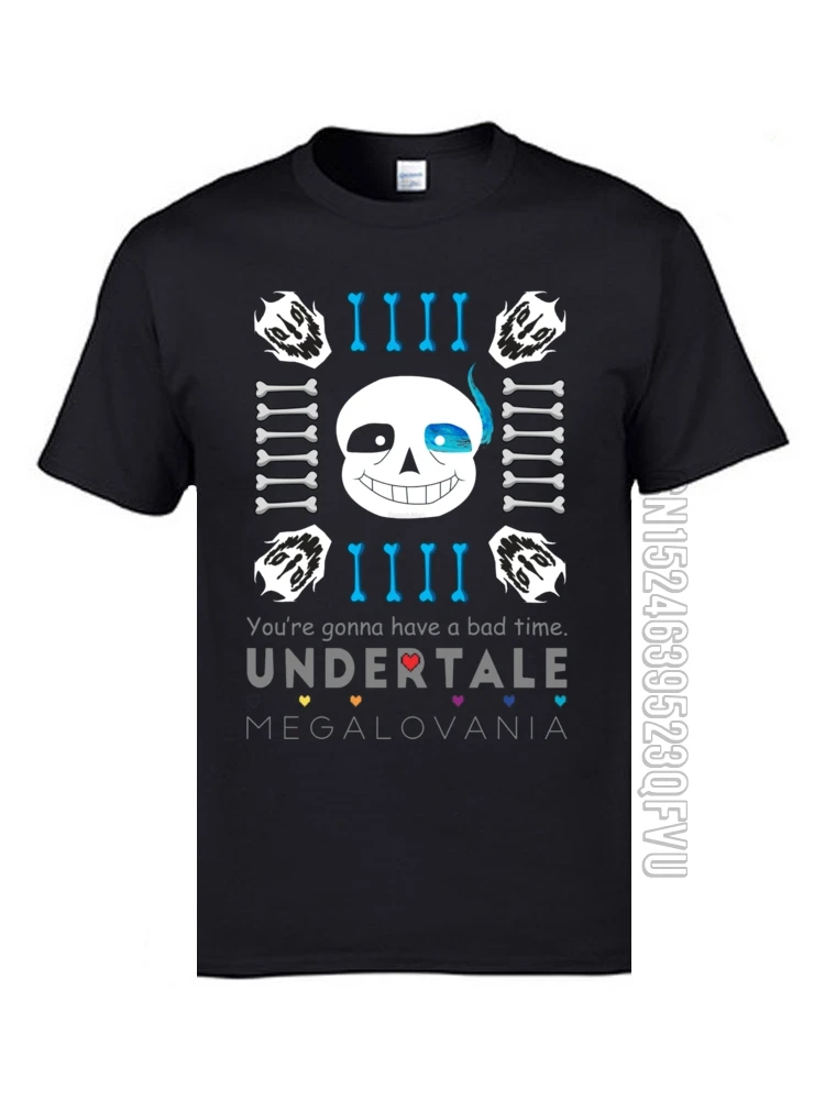 Футболка Papyrus Undertale Sans Megalomania с бесплатными купонами летняя крутая футболка