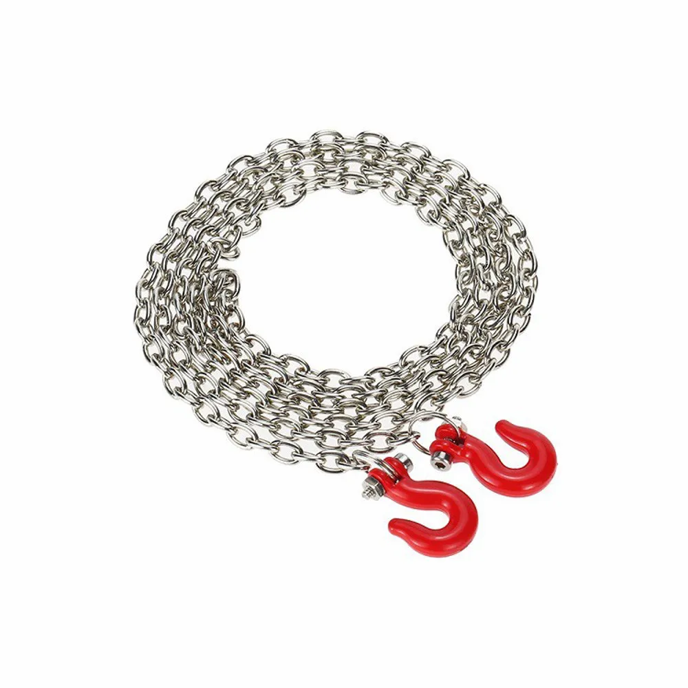 1:10 технические игрушки буксировочная цепь с крючком для прицепа Axial SCX10 прочные