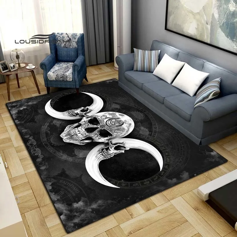 Готический коврик в виде ведьмы для гадания тройной Луны домашняя гостиная