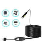 Эндоскоп водонепроницаемый, 5,5 мм, 7 мм, 8 мм, с Камерой CMOS бороскопа IP66, ручной микроскоп