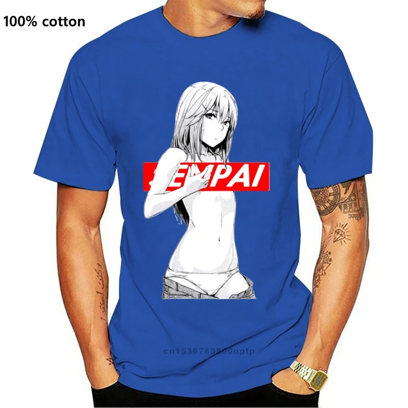 

Men Short sleeve tshirt Senpai Ahegao Anime T Shirt(1) Women t-shirt