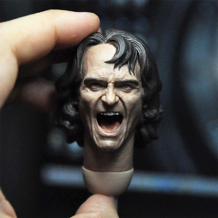 

1/6 Scale Joaquin Phoenix Joker Laughing Version for 12''Figure Body DIY Accessories