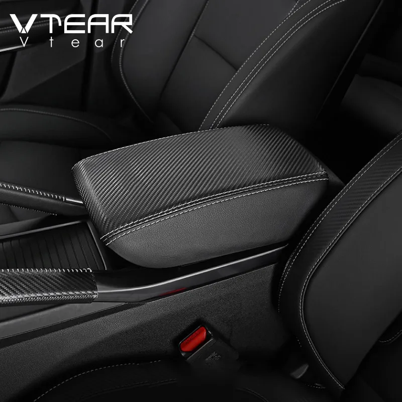 Автомобильный подлокотник Vtear, кожаный чехол для подлокотника центральной консоли, аксессуары для интерьера для Geely Atlas pro Azkarra Belgee X70 2023