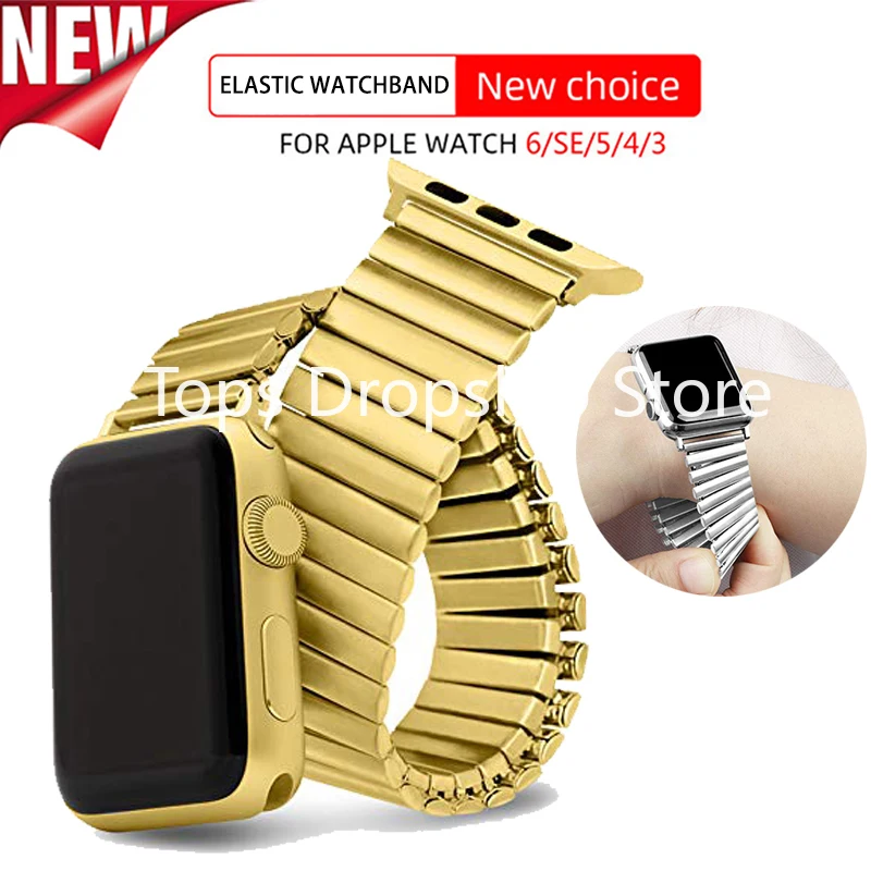 

Ремешок из нержавеющей стали для Apple Watch Band 40 мм 42 мм 38 мм 44 мм, металлический браслет для iWatch 6/5/4/3/2/1/se, аксессуары для браслетов