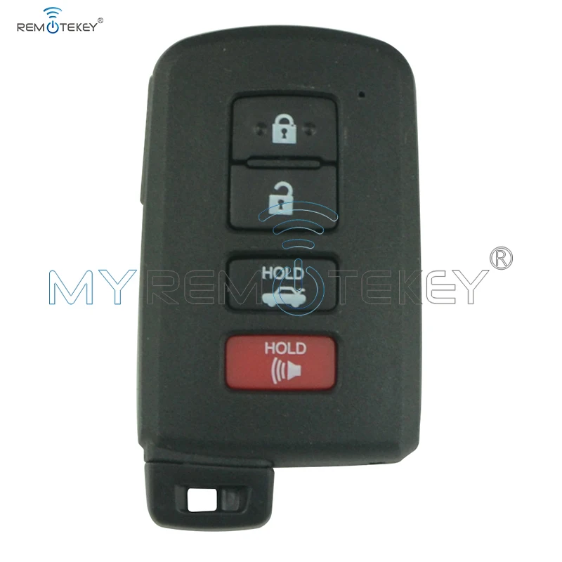 5 шт. чехол для смарт-ключа HYQ14FBA Toyota Avalon Camry Corolla Highlander 2012-2016 4 кнопки remtekey |
