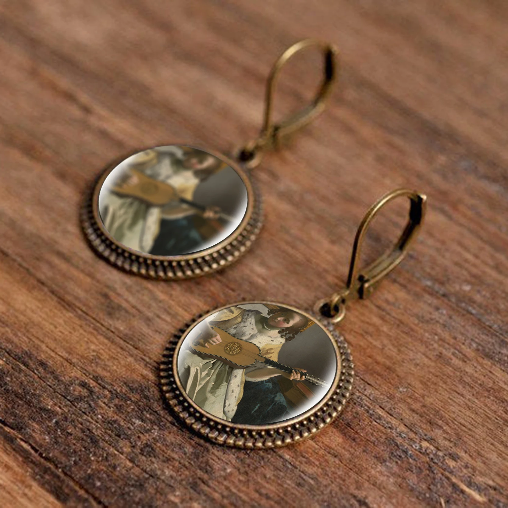 Женские длинные серьги подвески с жемчугом в стиле ретро|Серьги-подвески| |