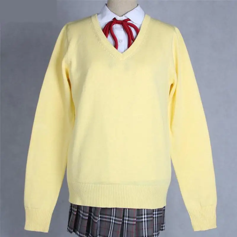 

Japanese Style Students Girls Cardigans Sweater Sailor Moon Jk School Uniforms Cotton Symbol Embroidery Knitwear Autumn Winter