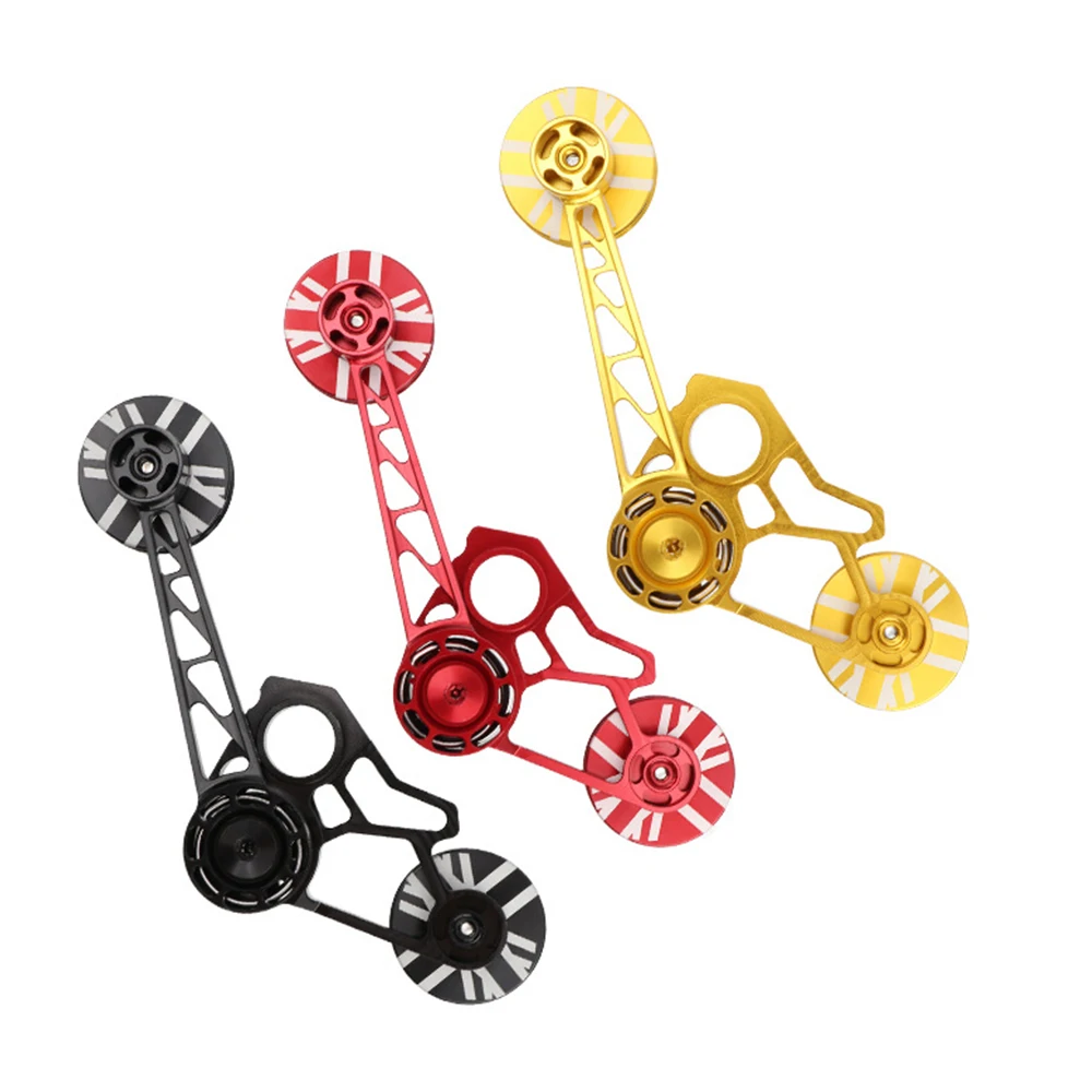 

Chain Tensioner For Brompton Folding Bike Chain Guide Single-Disc 2/3/6 Speed Rear Derailleur Chain Tensioner Inner Outer Shift