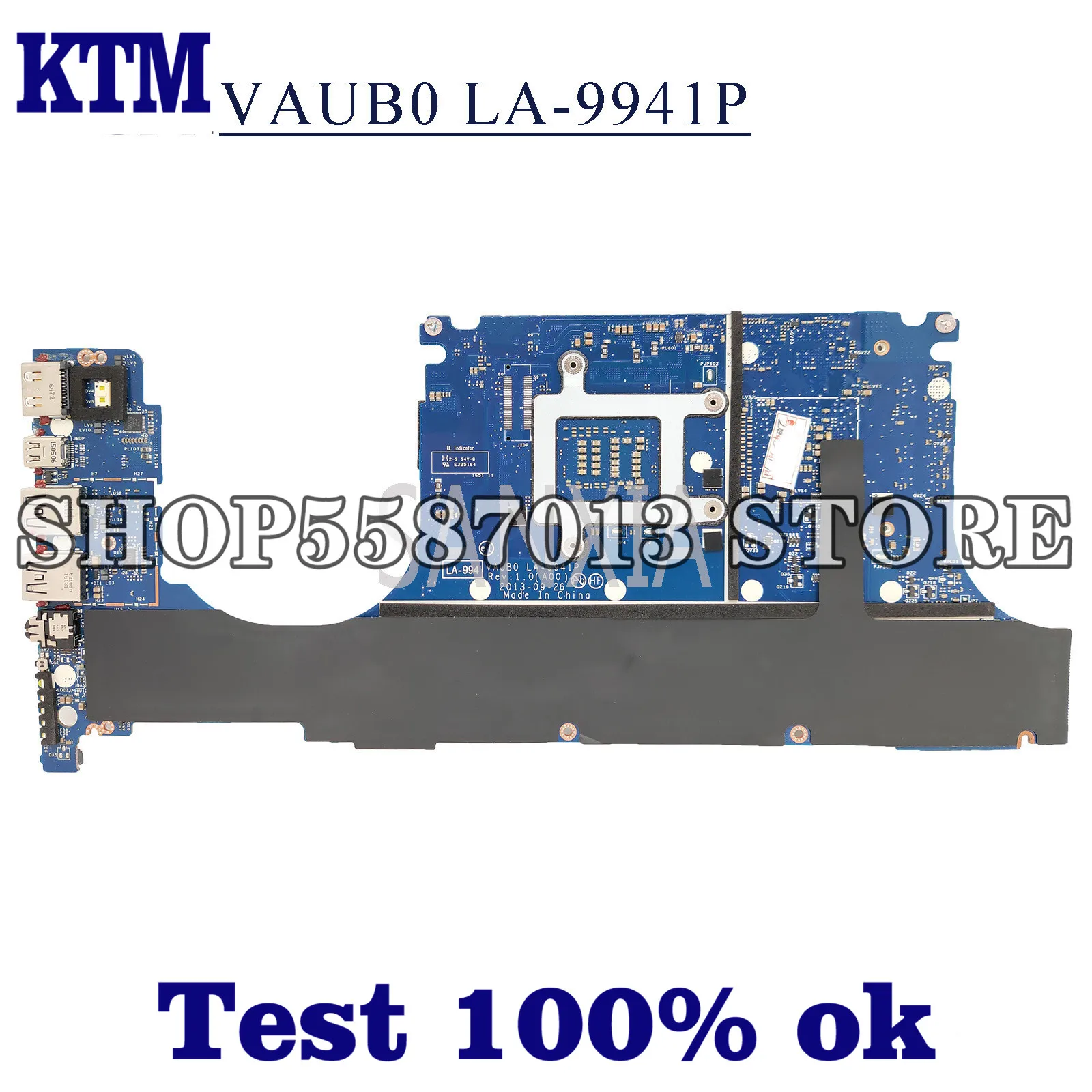 

KEFU LA-9941P Laptop motherboard for Dell XPS-15 9530 original mainboard I7-4712HQ/4702HQ GT750M