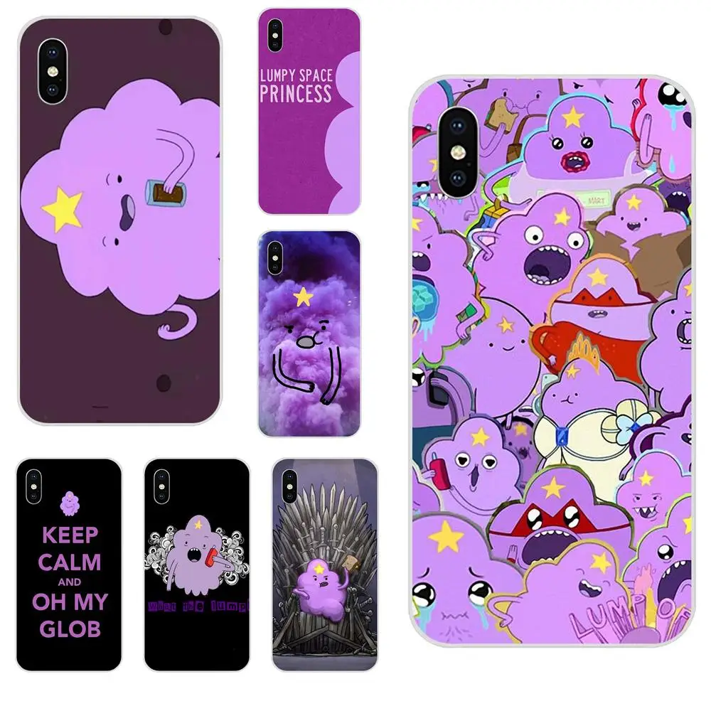 Чехол из ТПУ для телефона Adventure Time Lumpy Space Princess Apple iPhone X XS Max XR 4 5 5C 6 6S 7 8 Plus SE
