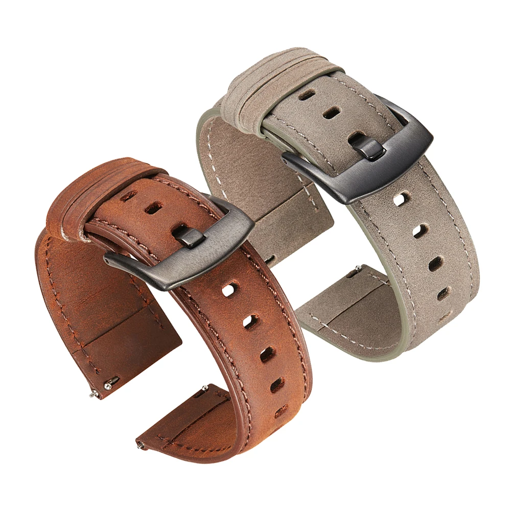Ремешок из кожи для Fossil Gen 5 Gen5 