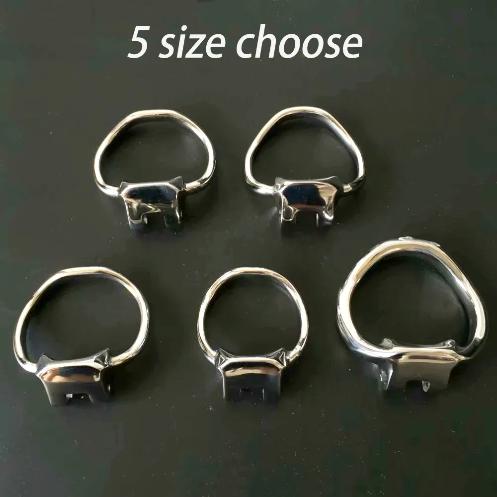 Новая маленькая клетка для пениса из нержавеющей стали мужское устройство