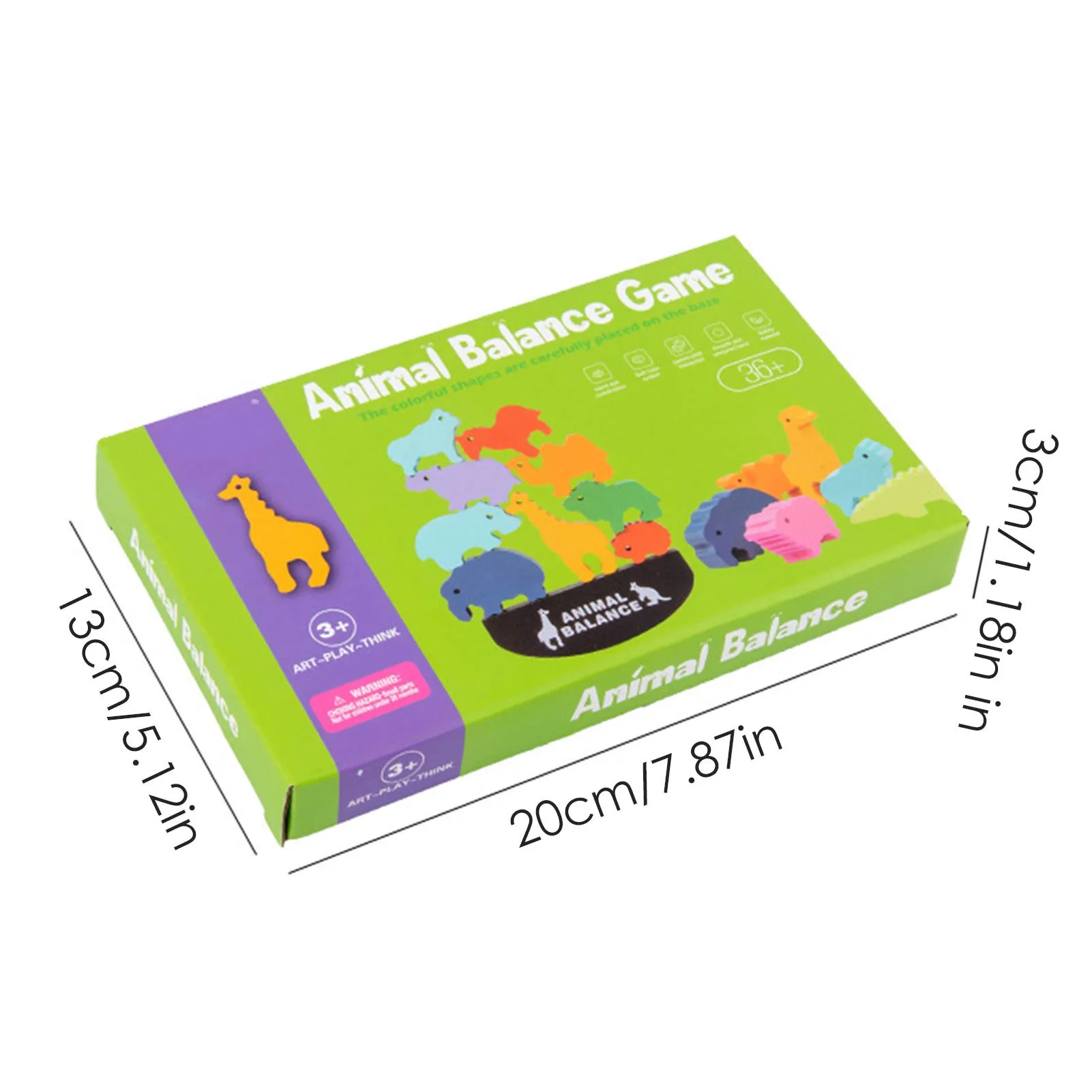 

Montessori Toys Early Childhood Educational Wooden Animal Balance Building Blocks Wooden Toys Family Toys Children's Gifts