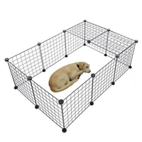 portable pet playpen heavy duty foldable dog exercise fence with door for cat puppy rabbits portable suit outdoor indoor