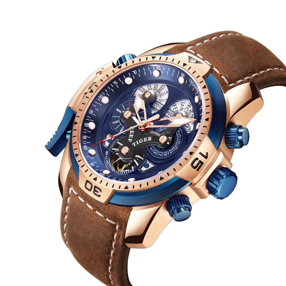 Часы наручные мужские автоматические механические роскошные дизайнерские