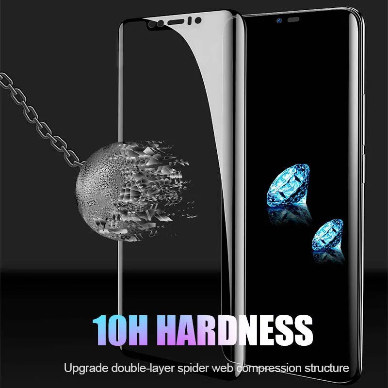 5D закругленные края полное покрытие для huawei mate 10 Lite Закаленное стекло протектор экрана
