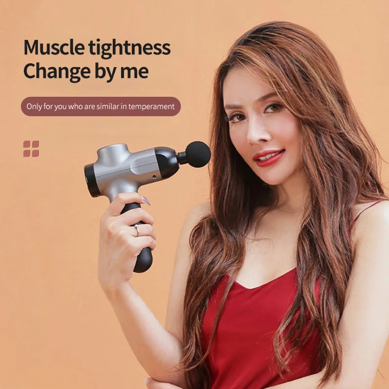 

Deep Muscle Beat Massager Fitness Relaxation Slimming Shaping Pain Relief High Power Massage Gun Muscle Pain Body Neck Massage