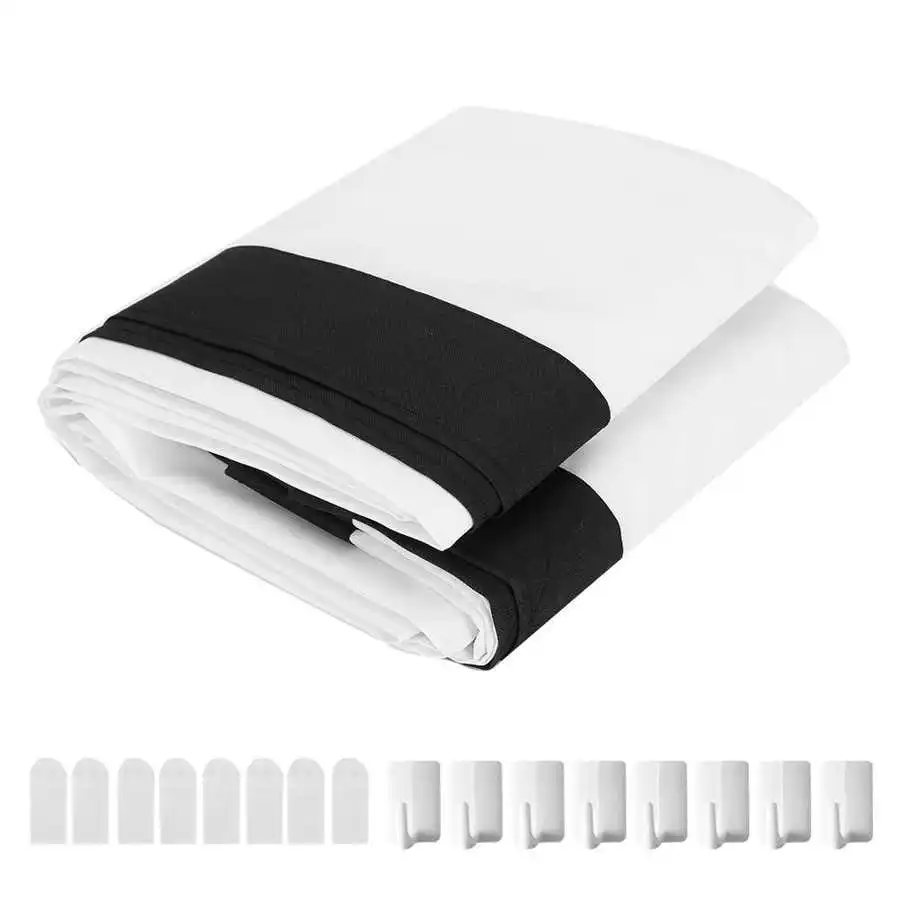 

home theater HD Projector Screen Portable Folding Soft Projection Curtain 100inch 16: 9/4: 3 with Hook proyectores de cine en