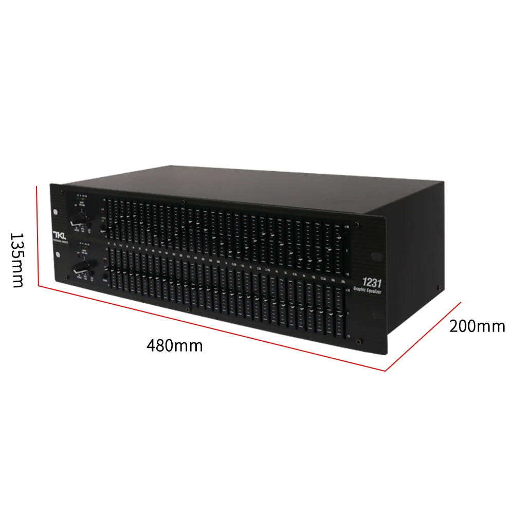 Эквалайзер TKL stage Audio EQ High 31 band 1231 эквалайзер для домашнего звука караоке