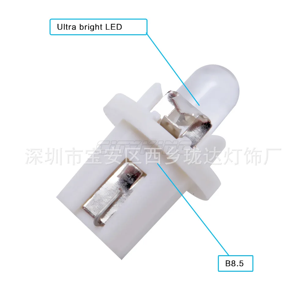 LD 2X приборсветильник лампа T5 B8 5D круглая головка 1smd светодиодная приборная