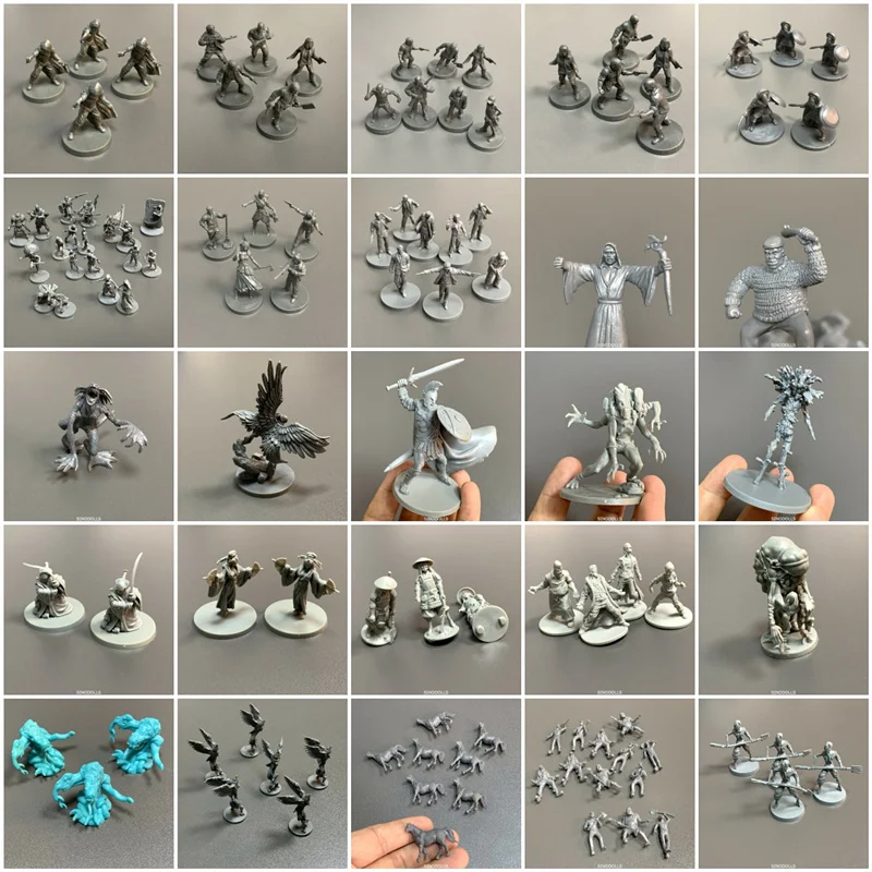 Настольная игра миниатюрный особняках: безумие возвращается ужас фигурка