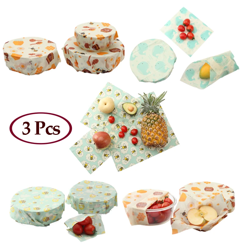 3 шт. бумажные салфетки для фруктов и овощей|Коробки ящики хранения| |