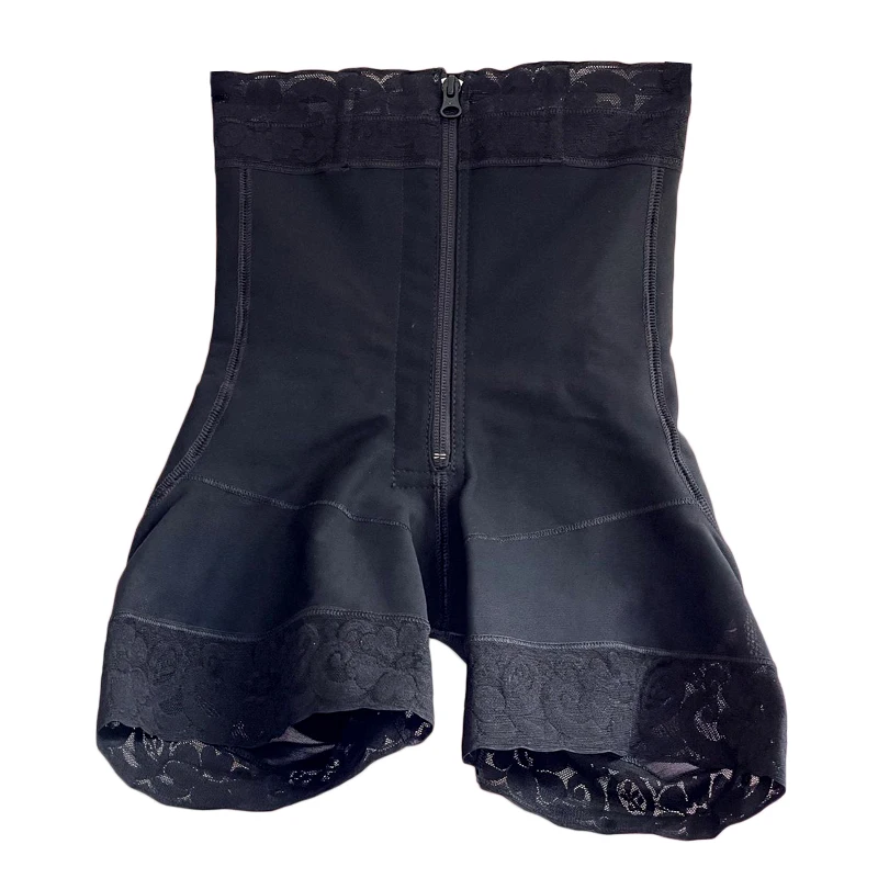 Extra High Waist Short With Zipper waist trainer Skims butt lifter shaper tummy control bbl post op surgery supplies