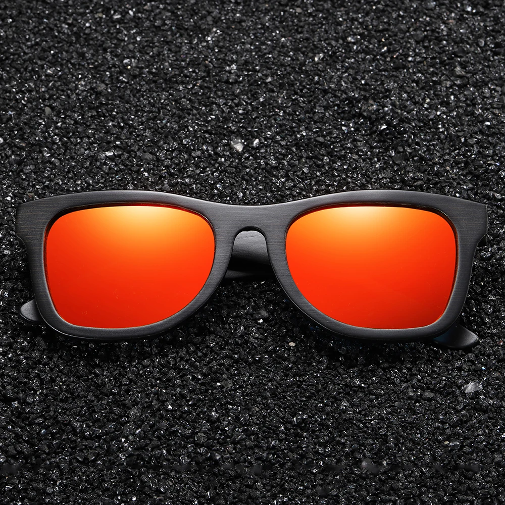 EZREAL деревянные солнцезащитные очки мужские брендовые дизайнерские