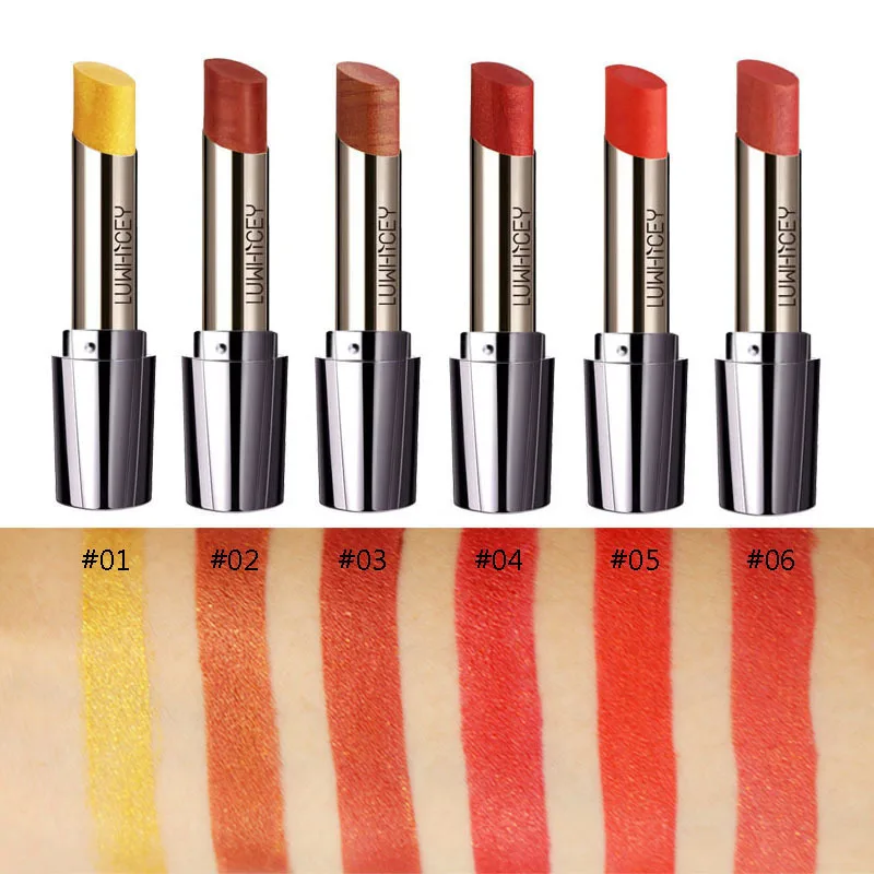 Горячая распродажа 6 цветов блеск для губ макияж жидкость губная помада