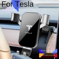 for tesla model 3 2016 2019 car phone holder dashboard special mobile phone car bracket styling mount stand gps display bracket